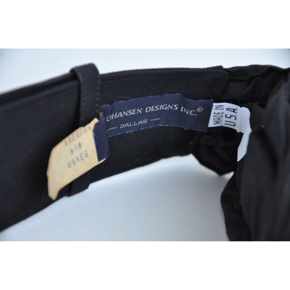 Ginnie Johansen Designs Dallas Belt - Made in USA Rare Black & Metal Heart - Picture 8 of 10